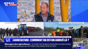 Colère des agriculteurs: "Je préfère qu'il y ait deux trois débordements que quelque personnes de plus qui soient pendues" affirme Christian Convers (vice-président de la Coordination rurale)