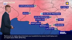Météo Bouches-du-Rhône: une journée qui s'annonce une nouvelle fois ensoleillée et caniculaire, 39°C à Aix-en-Provence