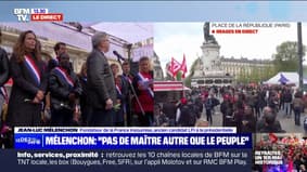 Jean-Luc Melenchon: "May 1st is not Labor Day, it's the day of those who work" 