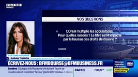 Culture Bourse : ["Color Wow, Medik8... L'Oréal multiplie les acquisitions. Pour quelles raisons ? Le titre est-il impacté par la hausse des droits de douane ?", par Julie Cohen-Heurton - 08/07