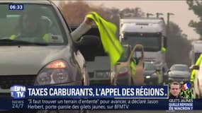 Taxes carburants: 12 présidents de régions appellent à un moratoire