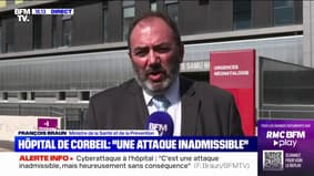 François Braun, ministre de la Santé, sur la cyberattaque à l'hôpital de Corbeil: "Il est hors de question de payer la moindre rançon, la santé des Français ne sera jamais prise en otage"