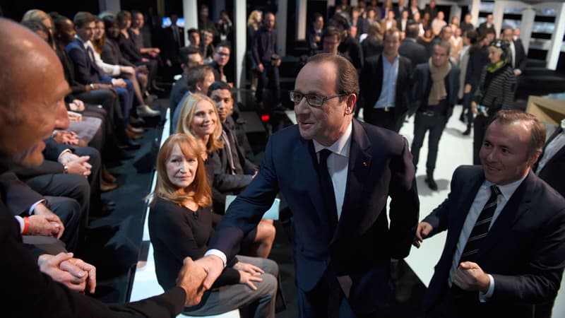 Selon un sondage, François Hollande n'a pas réussi à être convaincant sur TF1.