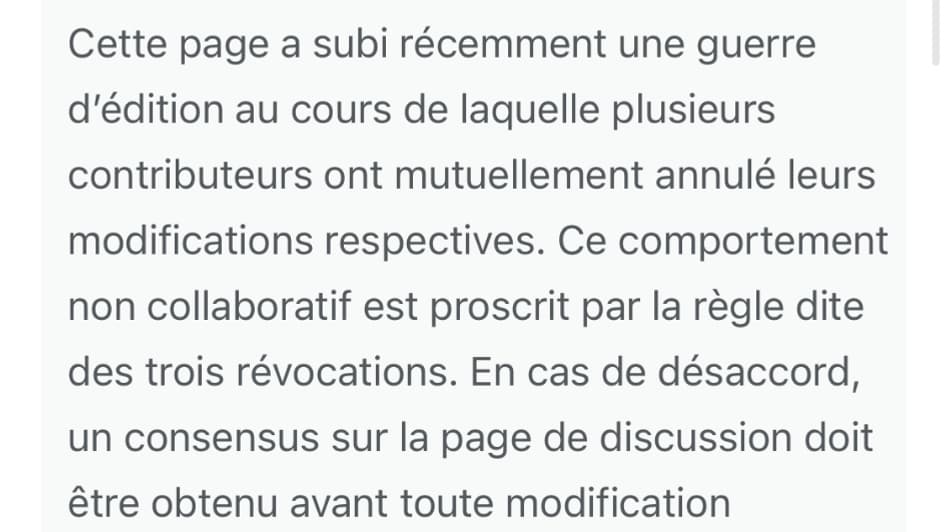 La page de France-Soir, précédée d'un avertissement. La page de France-Soir, précédée d'un avertissement.