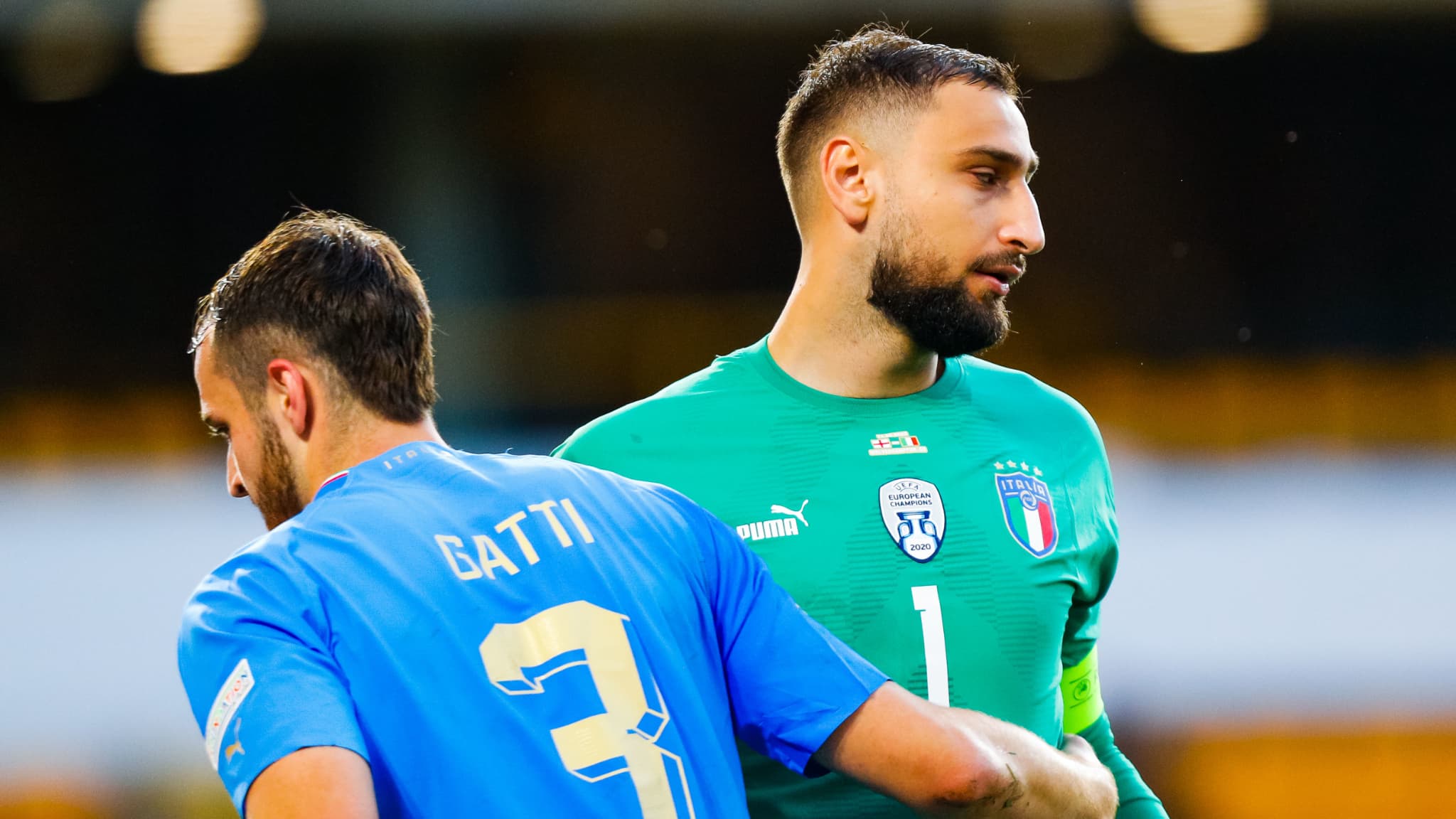 Donnarumma in campo ostile a San Siro per Italia-Inghilterra