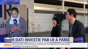 Rachida Dati officiellement investie candidate des Républicains pour les municipales à Paris