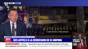 L'ambassadeur de Chine en France accuse "des forces étrangères" de "politiser" la contestation contre Xi Jinping