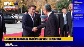 Emmanuel Macron s'apprête à rencontrer des étudiants de l'université du Sichuan pour son dernier jour en Chine