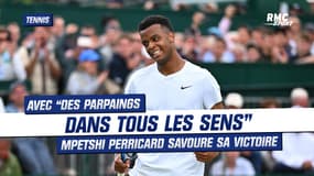 Tennis/Wimbledon : "Des parpaings dans tous les sens", Mpetshi Perricard savoure sa victoire