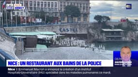 Nice: la grotte des bains de la police transformée en restaurant
