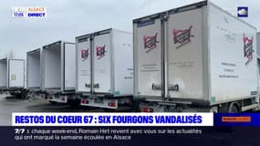 Restos du Coeur: six fourgons vandalisés dans le Bas-Rhin