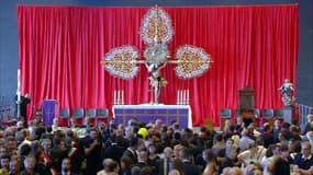 Messe en hommage aux victimes.
