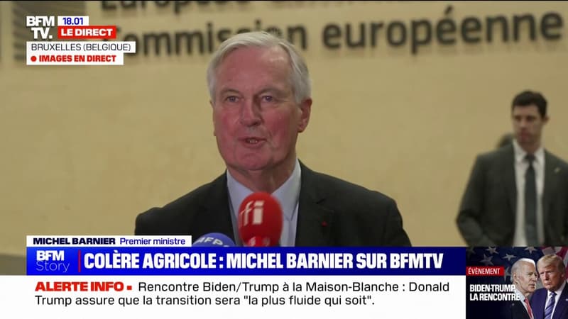 Agriculture: Michel Barnier veut 