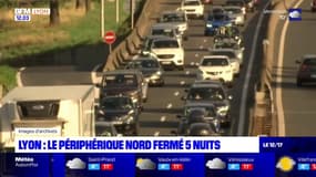 Lyon: le périphérique nord fermé pendant cinq nuits