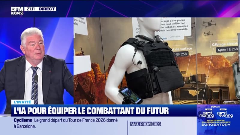 Philippe Eudeline (NAE) : Innovations et collaboration Homme-Machine pour équiper le combattant du futur - 18/06