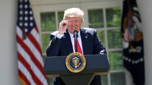 Donald Trump à la Maison Blanche, le 1er juin 2017
