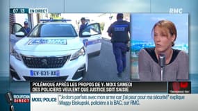 Propos anti-flics sur C8: "Nous demandons à Gérard Collomb de porter plainte contre Yann Moix"
