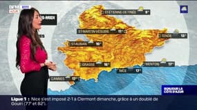 Météo Côte d'Azur: des éclaircies pour ce lundi avec localement des averses