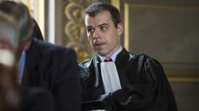 Fabrice Burgaud lors d'une audition à la Cou de cassation en août 2014.