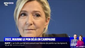 Marine Le Pen candidate à la présidentielle de 2022