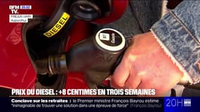 Diesel: les prix s'envolent à la pompe
