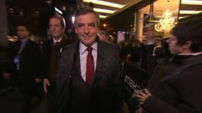 François Fillon est sur place pour le deuxième débat de la primaire. 