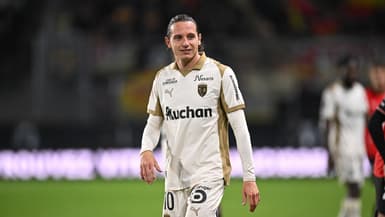 Florian Thauvin lors du match Rennes-Lens (0-0, L1), le 28 septembre 2025