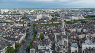 Vue de Nantes