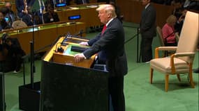 Donald Trump s'est exprimé devant les Nations unies, ce mardi à New York. 