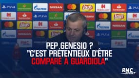 Genesio : "C'est prétentieux d'être comparé à Guardiola"
