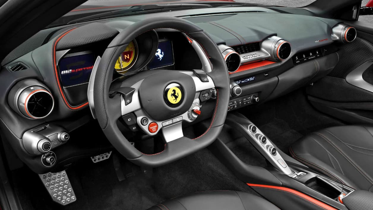 L'intérieur de la nouvelle 812 Superfast L'intérieur de la nouvelle 812 Superfast