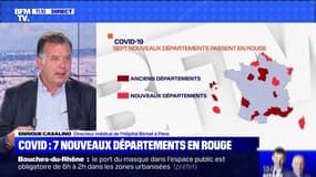 Covid: 7 nouveaux départements en rouge (2) - 06/09