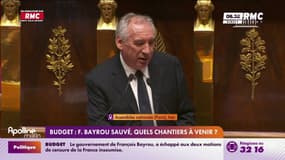 Budget 2025: François Bayrou sauvé, quels chantiers à venir ? 