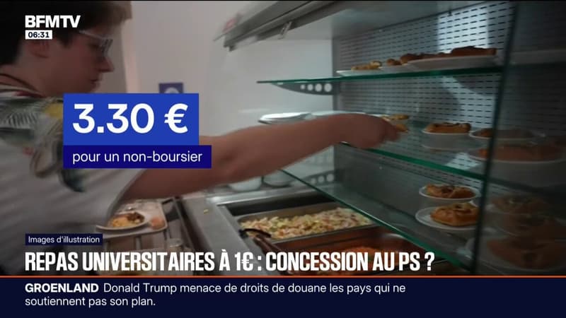 "C'est un premier pas, il faut le saluer": le soulagement des étudiants après l'annonce du repas à 1 euro dans les restaurants universitaires