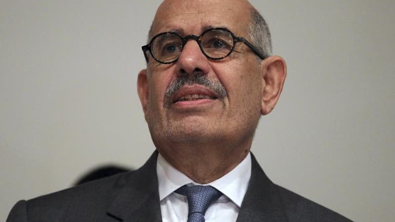 Mohamed ElBaradeï va être nommé incessamment Premier ministre du gouvernement intérimaire, a-t-on appris de source proche de la présidence égyptienne. /Photo prise le 28 avril 2012/REUTERS/Mohamed Abd El Ghany
