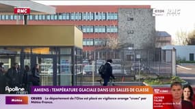 Amiens: 8 degrés dans les salles de classe d'une cité scolaire
