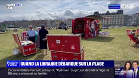 Du Touquet à Biarritz, un camion librairie débarque sur les plages de l'ouest