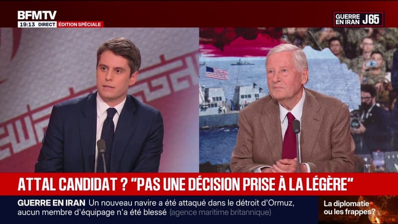 "Je pense qu'on a aussi des différences sur le fond" avec Emmanuel Macron, explique Gabriel Attal, ancien Premier ministre