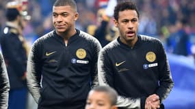 Kylian Mbappé et Neymar (PSG)