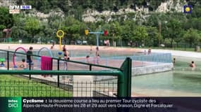 Sisteron: chaleur et affluence au rendez-vous ce week-end au Plan d'Eau