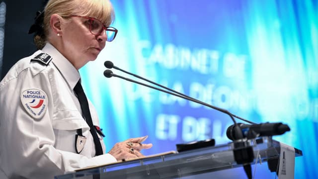 Brigitte Jullien, la directrice de l'IGPN.