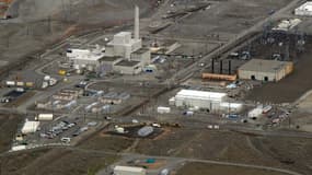 Le site de stockage de déchets nucléaires de Hanford, le 21 mars 2011, dans l'Etat de Washington