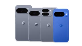 De gauche à droite: Google Pixel 10 Pro XL, Google Pixel 10 Pro, Google Pixel 10 Pro Fold et Google Pixel 10