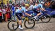 Remco Evenepoel lors de la course en ligne des championnats du monde de cyclisme, le 28 septembre 2025