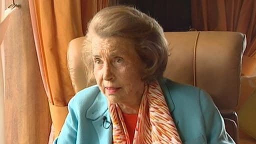 Liliane Bettencourt a accordé une interview ce mercredi à France 3 Bretagne