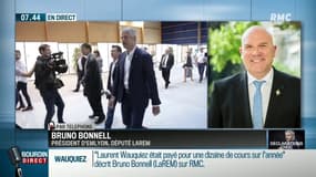 Propos polémiques de Laurent Wauquiez: "Il a été payé pour ces cours" explique sur RMC Bruno Bonell, deputé LREM et président du conseil d’administration d’EM Lyon