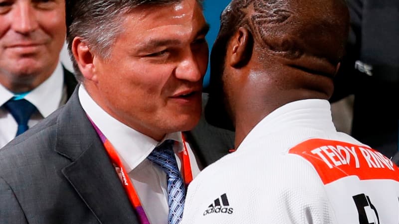 David Douillet et Teddy Riner