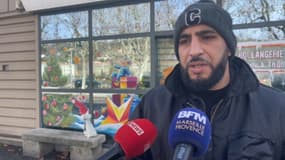 Mohamed Afkir, le vigile du supermarché ciblé par une attaque au couteau à Apt (Vaucluse), ayant stoppé l'assaillant, le 25 janvier 2025.