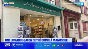 Une librairie-salon de thé ouvre à Manosque