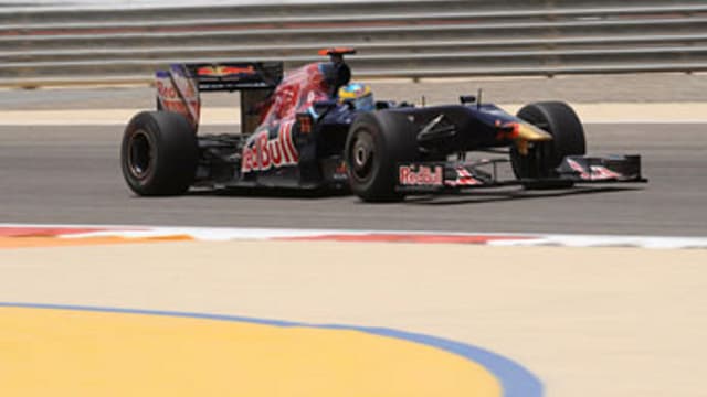 Sébastien Bourdais lorsqu'il courait en F1